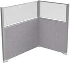 Versare Hush Panel Cubicle Kit | Workstation Partition Walls | Sound Dampening Cubicle Walls | Partitions for Desks