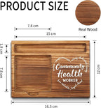 Community Health Worker Gifts, Community Health Worker Appreciation Gifts, Thank You Gifts for Community Health Worker, Health Care Worker Desk Self-Stick Note Pad Holders GSH14