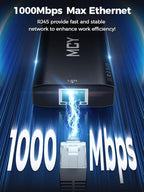 MCY USB C Hub,Laptop Docking Station Dual Monitor Single 8K,2x4K@60Hz,10 in 1 Type-C Multiport Adapter with 2 HDMI,PD100W,Extender Splitter,Card Reader,Ethernet Dock for Mac/Dell/HP/Surface/Steam Deck