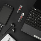 TEAMGROUP C212 Extreme Speed 1TB 1000/800MB/s USB 3.2 Gen 2 Easy Push-and-Pul Flash Thumb Drive External Data Storage Memory Stick Compatible with Computer/Laptop/PS4 PS5 TC21231TBB01