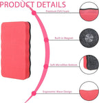 48 Pack Dry Erase Erasers, Magnetic Whiteboard Erasers, Magnetic Dry Erasers for White Board, White Board Erasers Ideal for Classroom, Home, Office, 6 Colors