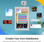 ApoloSign Digital Calendar: Electronic Calendar, Smart Touchscreen Interactive Display for Chore Chart, Family Schedules Planner, Supports All Apps via Google Play (Gray, 21.5-inch)