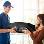 Large Poly Mailers 19x24 Inch 100 Pack, Shipping Bags for Clothing with Self-Sealing Tear-Resistant, Waterproof Poly Bags, Mailing Envelopes for Small Business (Black)