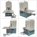 Eelectric Corner Rounder Cutter Machine, 180W Heavy Duty Paper Punch Cutter with R3 R4 R5 R6 R8 R9 R10 Seven Blades, Metal Corner Rounder Punch for Office Business Cardstock Plastic PVC