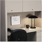 Quartet Dry Erase Board, Magnetic, 24" x 14", Whiteboard, Cubicle, Arc, Aluminum Frame (ARC2414)
