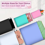 120PC Poly Mailers 6x9 Inch Pink Mailing Envelopes Bags Shipping Bags with Self Adhesive Waterproof and Tear-Proof Postal Bags
