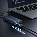 USB C Hub Docking Station Dual Monitor 2 HDMI 4K@60HZ,14 in 1 Laptop Docking Station 3 Monitor with 10Gbps(USB-c Video+Data,3*USB C,USB A) Ethernet,PD 100W,SD/TF,3.5mm Audio for Dell/HP/Lenovo