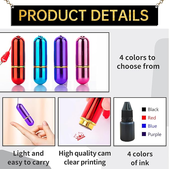 Custom Loyalty Card Stamp Personalized Self Inking Stamp for Business Stamp, Reward Stamp, Food Stamp， Small Round Rubber Stamp, Beauty Templates