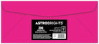 Astrobrights Color 10 Envelopes, 4.125" x 9.5", 24 Lb/89 Gsm, "Happy" 5-Color Assortment, 200 Pack (92109)