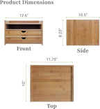 Prosumer's Choice 3-Tier Desktop Organizer, Desk Accessories - Letter Tray for Home or Office - Desk Organization with US Letter Paper Size Drawers for Folders, Mail Organizer, Document Holder