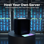 AmberPRO Personal Cloud Storage Device + AC2600 WiFi Router. Dual 2TB Hard Drives with RAID 1 or Optional 4TB with RAID 0. Plex and Home Assistant. iOS/Android/Windows/Mac Compatible. AM1211-2TB