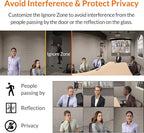 Innex Cube 4K 360 Degree Video Conference Camera with Multiple AI Modes, Dual Omnidirectional Mics, Remote, Plug and Play Conference Room Webcam for Zoom, Microsoft Teams, Open Space, Meeting Room