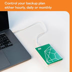 WD 2TB My Passport Ultra Portable Hard Drive HDD, 20th Anniversary Emerald Drive, USB-C, with Backup Software and Password Protection - WDBJXT0020BGN-WESN