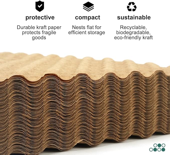 Reusable Bubble Paper - 15" x 100 FT Durable Bubble Wrap for Moving, Eco-Friendly & Washable Shipping Supplies, Biodegradable Packing Paper