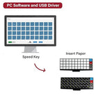 VisionTechShop VLP-100B Label Printing Scale, Capacity 30/60lb Readability 0.01/0.02lb, NTEP Legal for Trade