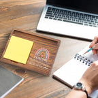 Principal Sticky Note Holder, Principal Appreciation Gifts, Teacher's Day Thank You Gifts for Principal, School Principal Desk Self-Stick Note Pad Holders TZP58