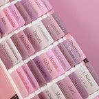 UPAFEXXI-Laminated Bible Tabs for Women and Men (Gold Foil Embossed Lettering) Reposition Large Print tabs, Easy to Read and Apply, 80 Bible Chapters Labels for Easy Navigation(Pink and White)