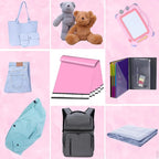 Large Poly Mailers 19x24 Inch 100 Pack, Shipping Bags for Clothing with Self-Sealing Tear-Resistant, Waterproof Poly Bags, Mailing Envelopes for Small Business (Pink)