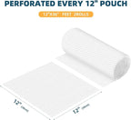 Metronic Bubble Cushioning Wrap 2 Pack 12 Inch x 72ft Total, Dense Bubble Packing Air Wrap Clear Bubble Packing Roll for Shipping and Moving Supplies, Perforated Every 12"