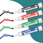 EXTRIC Dry Erase Markers Bulk Set of 48, Whiteboard Markers Bulk 4 Colors Chisel Tip White Board Markers, Red Blue Green Black Dry Erase Marker