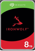Seagate IronWolf 8TB NAS Internal Hard Drive HDD – 3.5 Inch SATA 6Gb/s 7200 RPM 256MB Cache for RAID Network Attached Storage – Frustration Free Packaging (ST8000VNZ04/N004)