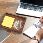 Admin Assistant Appreciation Gifts, Thank You Gifts for Administrative Assistant Office Assistant Secretary Front Desk, Admin Assistant Desk Self-Stick Note Pad Holders TZP07