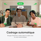 Insta360 Link 2C - 4K Webcam for PC/Mac, 1/2" Sensor, Auto Framing, HDR, AI Noise-Canceling Mic, Gesture Control for Streaming, Video Calls, Gaming, Works with Zoom, Teams, Twitch & More