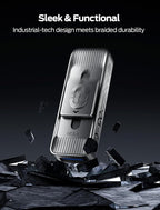 MOVE SPEED 128GB Solid State Drives with Dual Ports & Push-Pull Design — 560MB/s Read Speed, Type C + USB 3.2 Drive Portable ssd for iPhone 15/16/Android/Mac