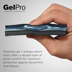 GelPro Elite Premier Gel & Foam Cushioned Anti-Fatigue Kitchen Floor Comfort Mat, Padded Stain-Resistant, Waterproof, Non-Slip Comfort Padded Desk/Office Mat, 20" x 72", Basketweave Truffle