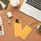 ValBox Coin Envelopes Small Parts Envelope with Gummed Flap for Home, Garden or Office Use, Kraft Seed Envelopes 500 per Box (Brown, 3 (2.5x4.25 Inches))