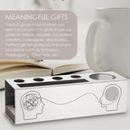 Therapist Office Decor, Therapy Mental Health Gifts Funny Desk Decor Pen Pencil Holders WCC39