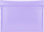 Purple Side-Loading Bubble Mailers 13 x 10 Inches,Self-Seal Padded Mailing Envelopes, Pack of 27