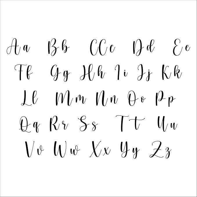 White Address Labels - Personalized Return Address Labels, Mailing and Shipping Stickers for Envelopes, Packages, Business, Home Use (Chic Script)