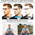 1080P Webcam with Microphone for PC Streaming, Web Camera for Desktop with Privacy Cover, 100° Wide Angle, Auto Light Correction, USB Plug&Play Web Cam for OBS/Gaming/Zoom/Skype/FaceTime/Teams/Twitch