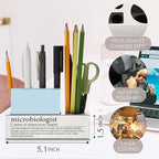 Microbiology Gifts for Women, Microbiologist Office Pen Holder, Microbiology Appreciation Thank You Gifts Pencil Holders WCC33
