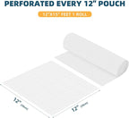 Metronic Bubble Cushioning Wrap 1 Pack 12 Inch x 15ft Total, Dense Bubble Packing Air Wrap Clear Bubble Packing Roll for Shipping and Moving Supplies