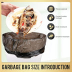 Small Trash Bags 240 Count Garbage Bags SWIHELP Waste Basket Liners for Bathroom, Kitchen,Bedroom, Office Pet Car 15 Liter Trash Can 4 Gallon