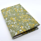 BLBMH Book Covers for Paperbacks Fit for 5.5x8.5 inch Book Bible Adjustable Book Sleeve Cover for Women Over 15 Soft Cloth Protector for Bible Novels - Spring