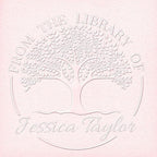 HDSD Custom Book Embosser,Personalized Your Name & Design,for Envelopes,Wedding Invitation,Christmas Book Embosser and More,Craft Your Own Elegant Book Stamps for Bibliophiles & Gift Giving