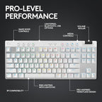 Logitech G Pro X Superlight 2 Lightspeed Wireless Gaming Mouse + G Pro X TKL Lightspeed Wireless Gaming Keyboard (Tactile) Bundle - White