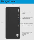 HP Pavilion Tower Desktop Computer, Intel 8-Core i7-10700F up to 4.8GHz, 32GB DDR4 RAM, 1TB PCIe SSD, GeForce GT 610 2GB, WiFi 6, Bluetooth, RJ-45, Type-C, KB & Mouse, Black, Windows 11 Pro, Tichang