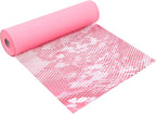 JAPCHET 15 In x 328 Ft Pink Honeycomb Packing Paper, Honeycomb Paper with Sticker Labels and 10 m Rope Honeycomb Wrap Roll for Packaging and Shipping