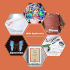 FungLam Thermal Laminating Pouches, 8.9 x 11.4-Inches Laminating Sheets, 3 mil Thick, 100-Pack, Clear