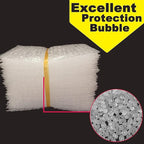 50Pcs Clear Bubble Out Bags, 10”x14” Bubble Pouches Bags for Shipping, Double Wall Bubble Cushioning Wrap Bags for Moving Packaging Storage Fragile China Dishes Electronic Item-Large Bubble Pouches
