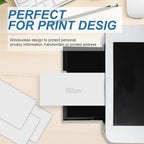 750#10 Security Envelopes, PANDRI Self Seal Windowless Envelopes, Security Tint Pattern for Secure Business Mailing, Invoices and Statements, Size 4-1/8 x 9-1/2 Inch - 24 LB