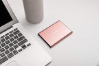 Maxone 500GB Ultra Slim Portable External Hard Drive HDD USB 3.0 Compatible with PC, Laptop - Rose Pink