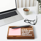 akeke Funny Sticky Note Holder Gifts for Guidance Counselor, Mental Health, Speech Therapy, Social Worker, School Counselor Desk Self-Stick Note Pad Holders GSH16