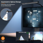 Desk Lamp for Home Office, Desk Light with Clamp, Office Lamp with Remote & Gesture Sensing, Monitor Light Bar, Adjustable Color Temperature & Brightness, 12W