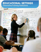 SFAIH Dry Erase Markers Chisel Tip with Magnetic Whiteboard Eraser, 72 Bulk 12 Assorted Colors White Board Markers for Teachers, Versatile Lines, 1s Quickly Dry, Perfect for Classroom and Office