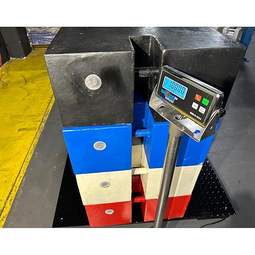 SellEton SL-5' x 4' Non-NTEP Floor Scales, Accurate Pallet Scales with Smart Digital Indicator for Warehouse Shipping and Heavy Duty Industrial Weighing (60" x 48" | 5000 lb x 1 lb)